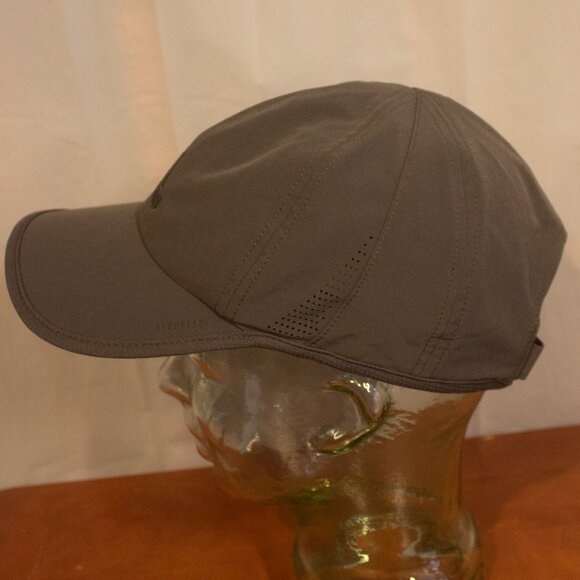 Adidas Adult Charcoal Aeroready Adjustable Hat - Picture 2 of 7
